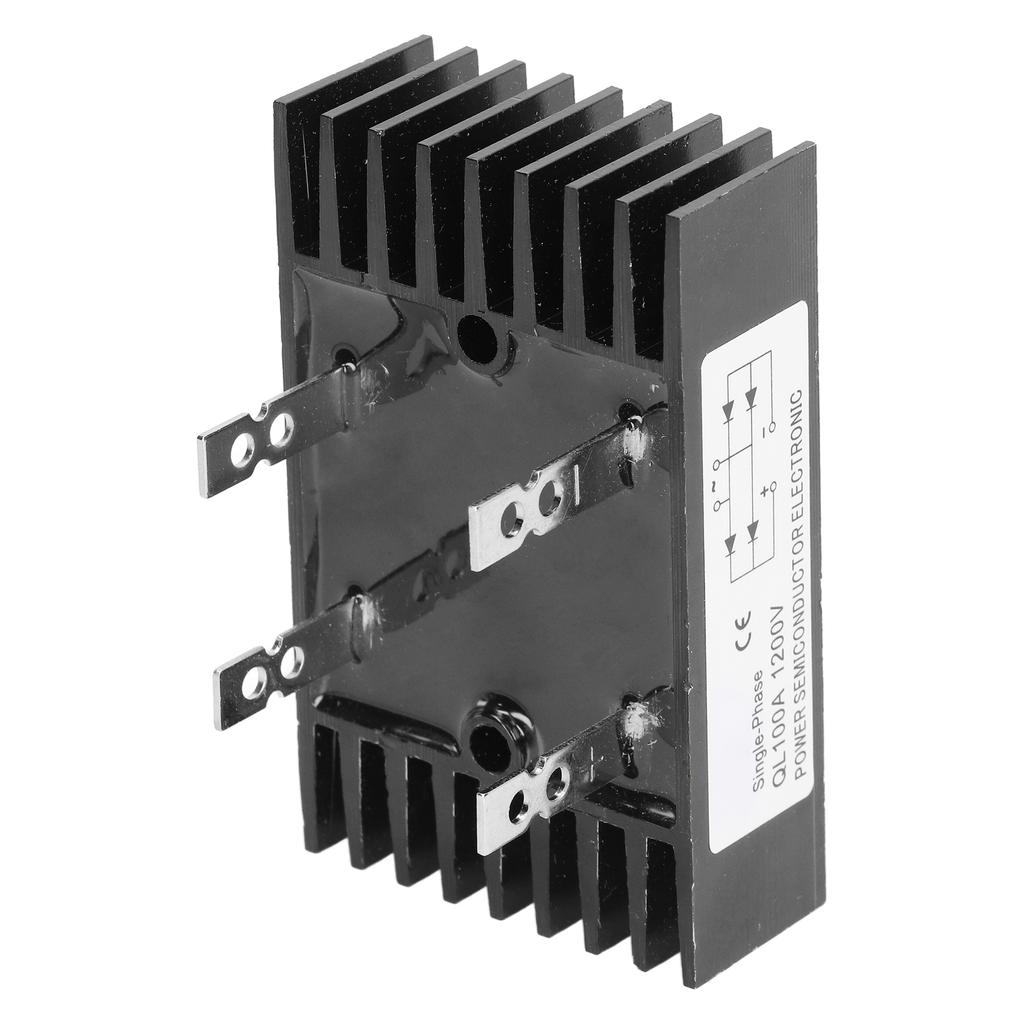 Высокомощный выпрямительный диодный мостовой регулятор напряжения 3-фазный 100A модуль с радиатором