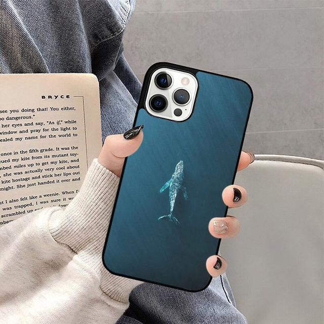Чехол для телефона Рыба Китовый Акула Для iPhone 17 Air 16 15 14 13 12 11 Pro Max Plus Max Cover Shell coque