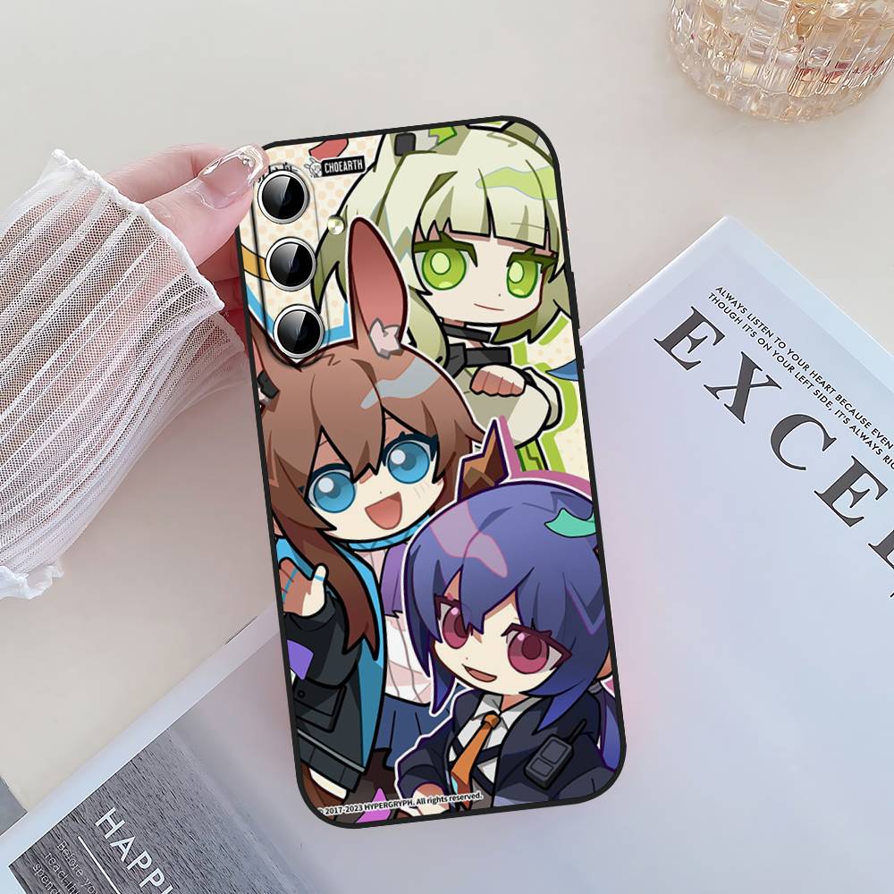 Чехол для телефона Arknights (Игра A) Для Samsung Galaxy S21 S22 S23 S24ULTRA S25ULTRA FE Ultra Plus5G A52S S26 Мягкий чехол