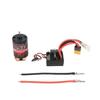 RC 3 Slot 550 Brushed Motor 35T with 80A ESC Combo Set for 110 112 RC Car Upgrade Parts