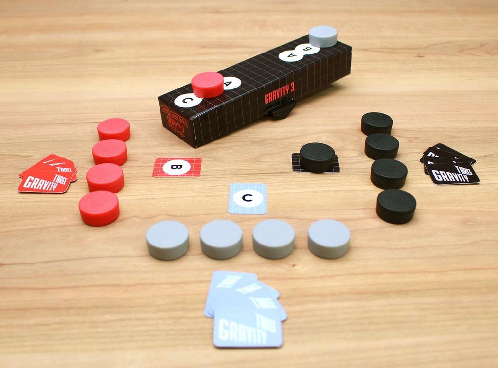 Магазин itten Gravity Three 10 3 режима для и 3 Большая групповая настольная игра для пар и [Официальный эксклюзив] (2-3 игрока, Минуты, 8+) Память,