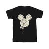 Mickey mouse Мужская хлопковая футболка с изображением головы ромашки