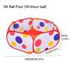 Indoor Ocean Ball Pool Children'S Bobo Pool Baby Fence Home Tent Baby Foldable Indoor Slide Shooting Ball Pool Toy