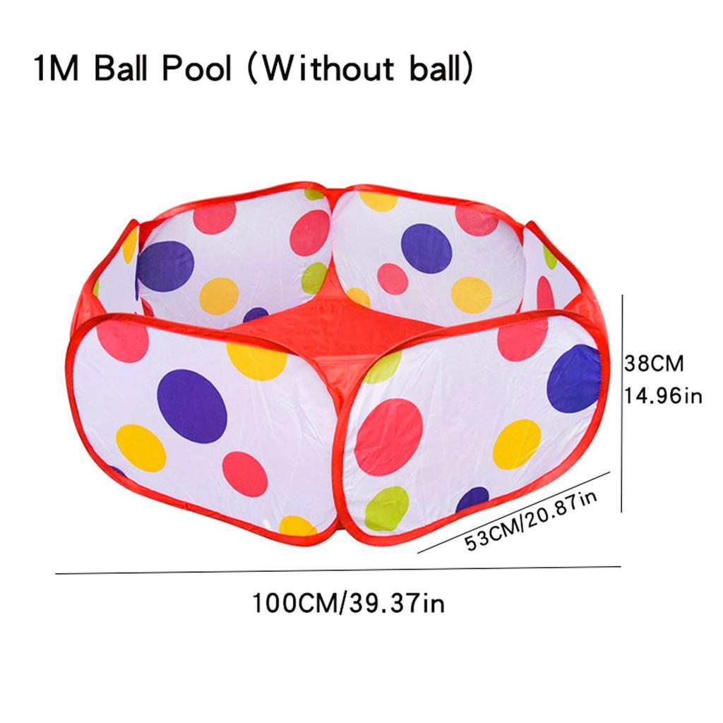 Indoor Ocean Ball Pool Children'S Bobo Pool Baby Fence Home Tent Baby Foldable Indoor Slide Shooting Ball Pool Toy