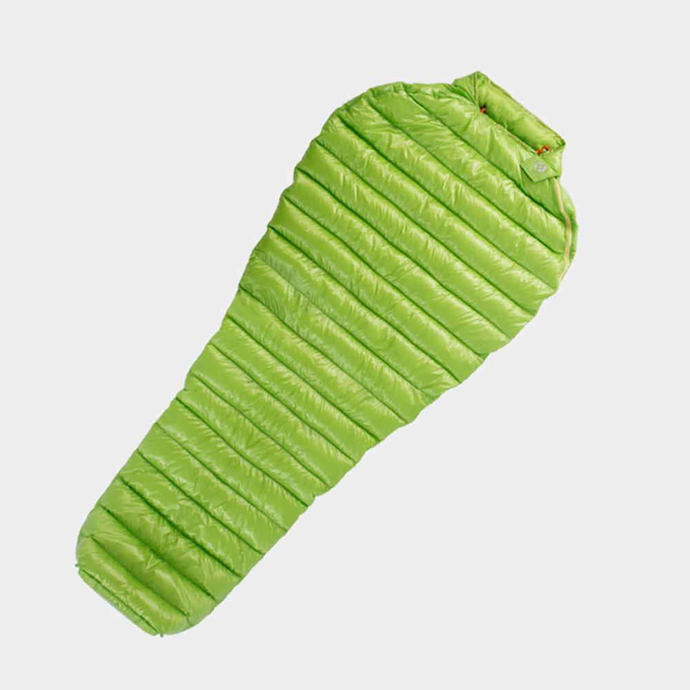 Спальный мешок из гусиного пуха для взрослых, теплый, ультралегкий, для кемпинга, пеших походов, бэкпэкинга