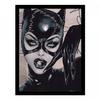 Catwoman Pearls Catwoman Pearl Framed Poster
