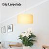 Lamp Paper Sheepskin Shades White Drum Shape Lantern Lampshade Living Room Decor