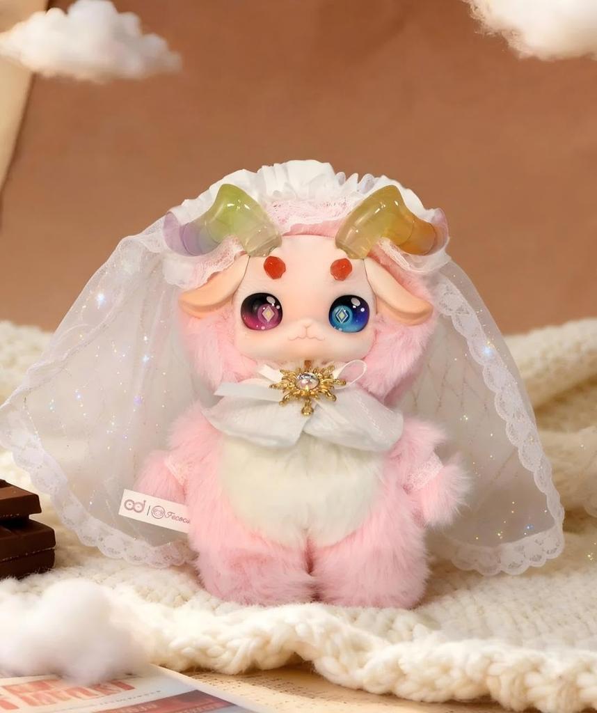 Плюшевая игрушка Fecoco Серия «Овечки» Blind Box Пушистый мотив овечки Милые детали Один предмет случайным образом выбирается из 6 типов (Подлинный продукт)
