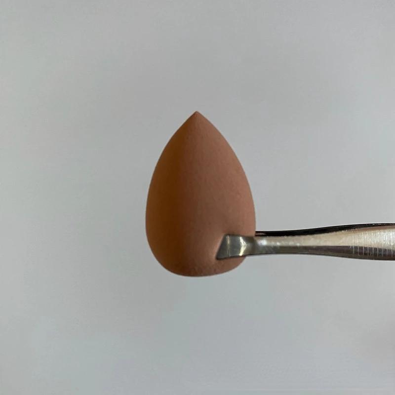 Мини-спонж для макияжа, косметическая пудра для лица, тональный крем, консилер, блендер для макияжа, инструмент с коробкой для хранения