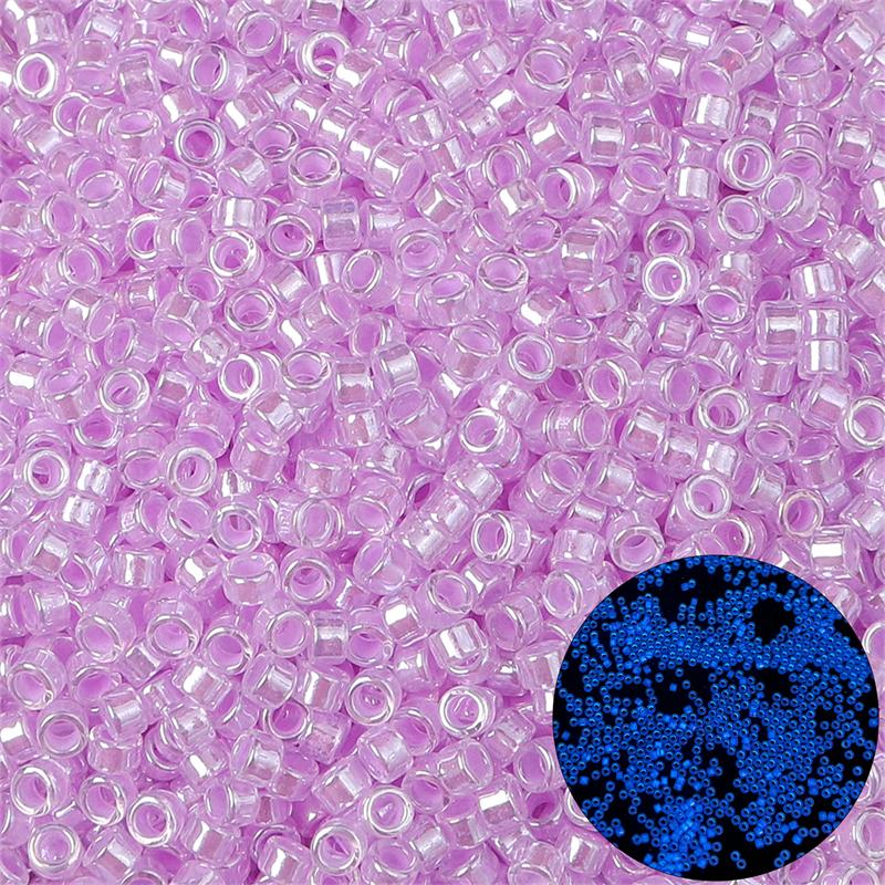 10 г/пакет 2,5 мм светящиеся в темноте стеклянные рисовые бусины DIY браслет ожерелье серьги ювелирные аксессуары