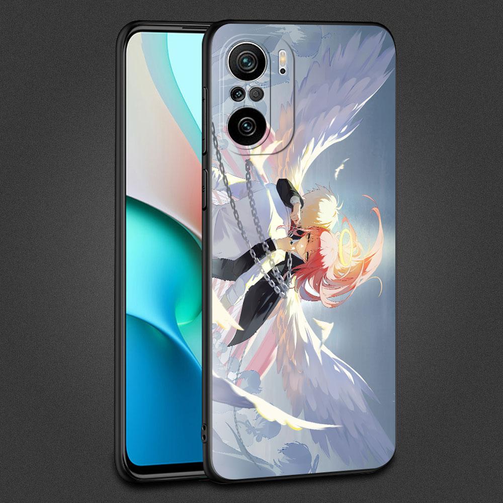 Чехол для Xiaomi Redmi Note 11 10 9 8 Pro 12 10C 9S 10S 11S 9A 9T 9C 10A 7 K40 8T силиконовый чехол для телефона с бензопилой в стиле аниме Makima