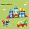 Магнитные строительные блоки Dige Toys для детей - Разноцветные обучающие игрушки геометрической формы
