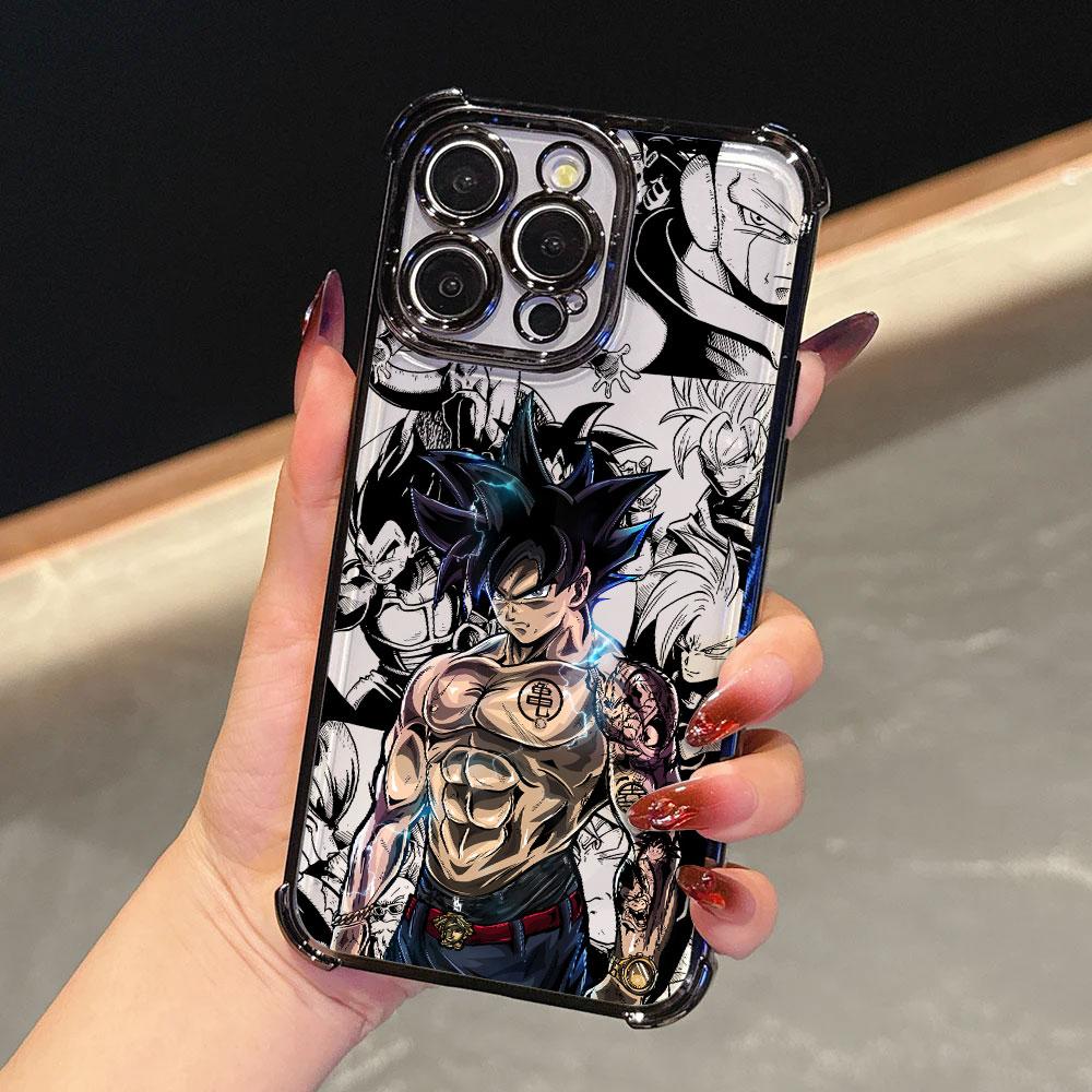 Аниме Гого Драконьи Шары Мягкий Чехол Для iPhone 17 Pro 16 15 14 13 12 11 Pro Max Чехол 17 Plus 17E 16E 17Air Силиконовый Чехол для Телефона