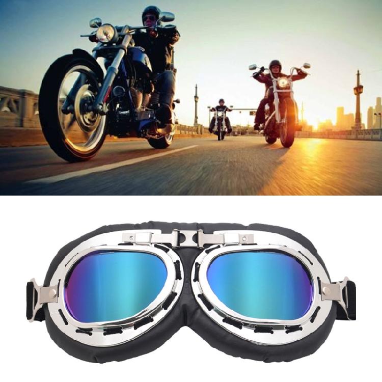 Авиаторы Пилотные Ретро Винтажные Мотоциклетные Очки Cafe Racer Летные Очки Маска