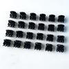 20PCS Mini Clip Headwear with Side Hair Clip, Princess Hair Clip, Small Grip Clip, Broken Bangs, Black Hair Clip Hair Accessory.