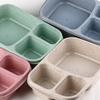Portable Dinnerware Compartmentalized Food Fruit Container Lunch Box Lunchbox Picnic Storage Boxs