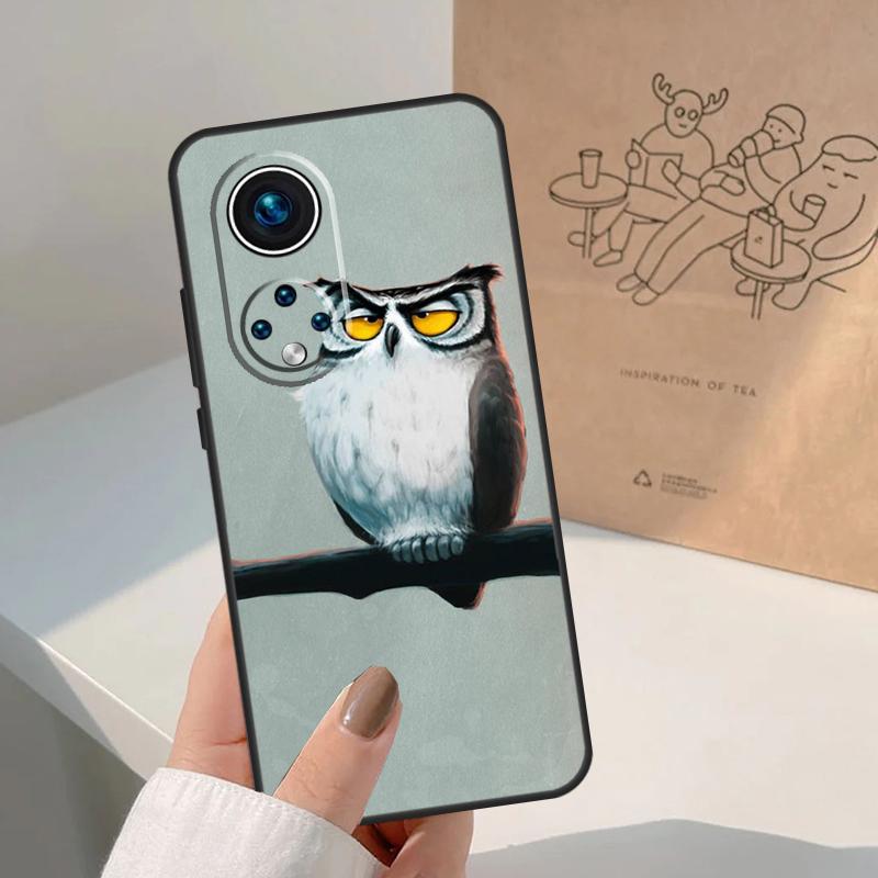 Милый Мультяшный Филин Для Honor Magic 7 Lite 5 6 8 Pro Чехол Для Honor 400 200 90 70 50 X8c X8b X9a X9b X9c X9d Win