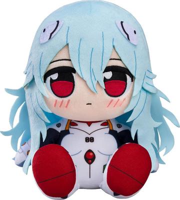 Good Smile Company Evangelion: Новая Театральная версия Рей Аянами Длинная [Длинные волосы Белый скафандр] Плюшевая игрушка Kuripan