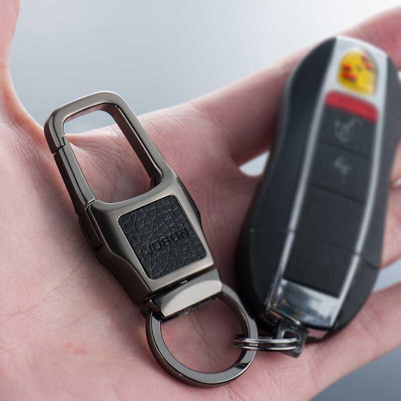 Jobon Creative Car Keychain - унисекс, подвесной брелок на талию и кольцо, персонализированный подарок