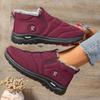 Cotton Shoes Women's Leisure Sports Warm Women's Cotton Shoes Comfortable Velvet Thickened Home Snow Boots