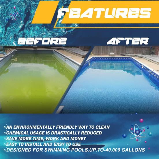 1 шт/2 шт 4ch4002-R очиститель бассейна сменная камера для гибридной системы очистки бассейна ионизатор бассейна для надземного бассейна гидромассажная ванна спа