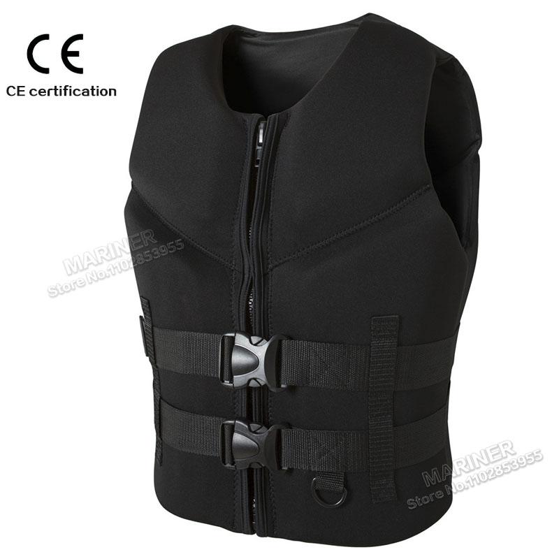Страховочный жилет Wakesurf Comp Vest, одобрен CE, неопреновый спасательный жилет для вейк-серфинга, но отлично подходит для всех других видов водного спорта