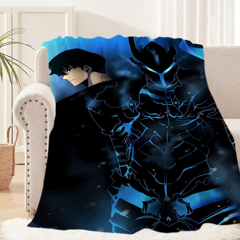 Аниме Одеяло Сон Джин-у Плюшевое Для Сна Диван Коврик для Гостиной S-Solo L-Leveling Комната Офис Спальня День рождения Дом Путешествия Детские Подарки