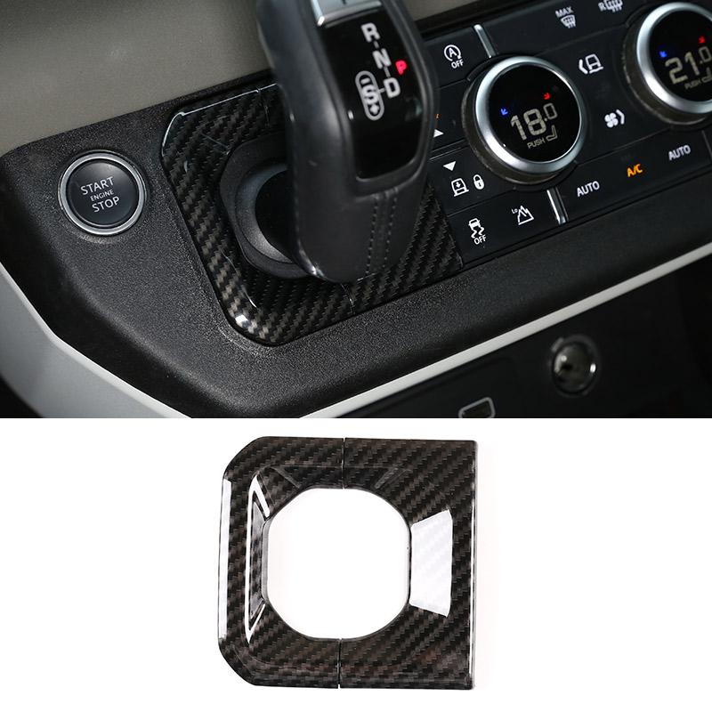 ABS Carbon Fiber For Land Rover Defender 110 2020-2024 Car Interior Modification Protection Cover Decorative Patch Accessories