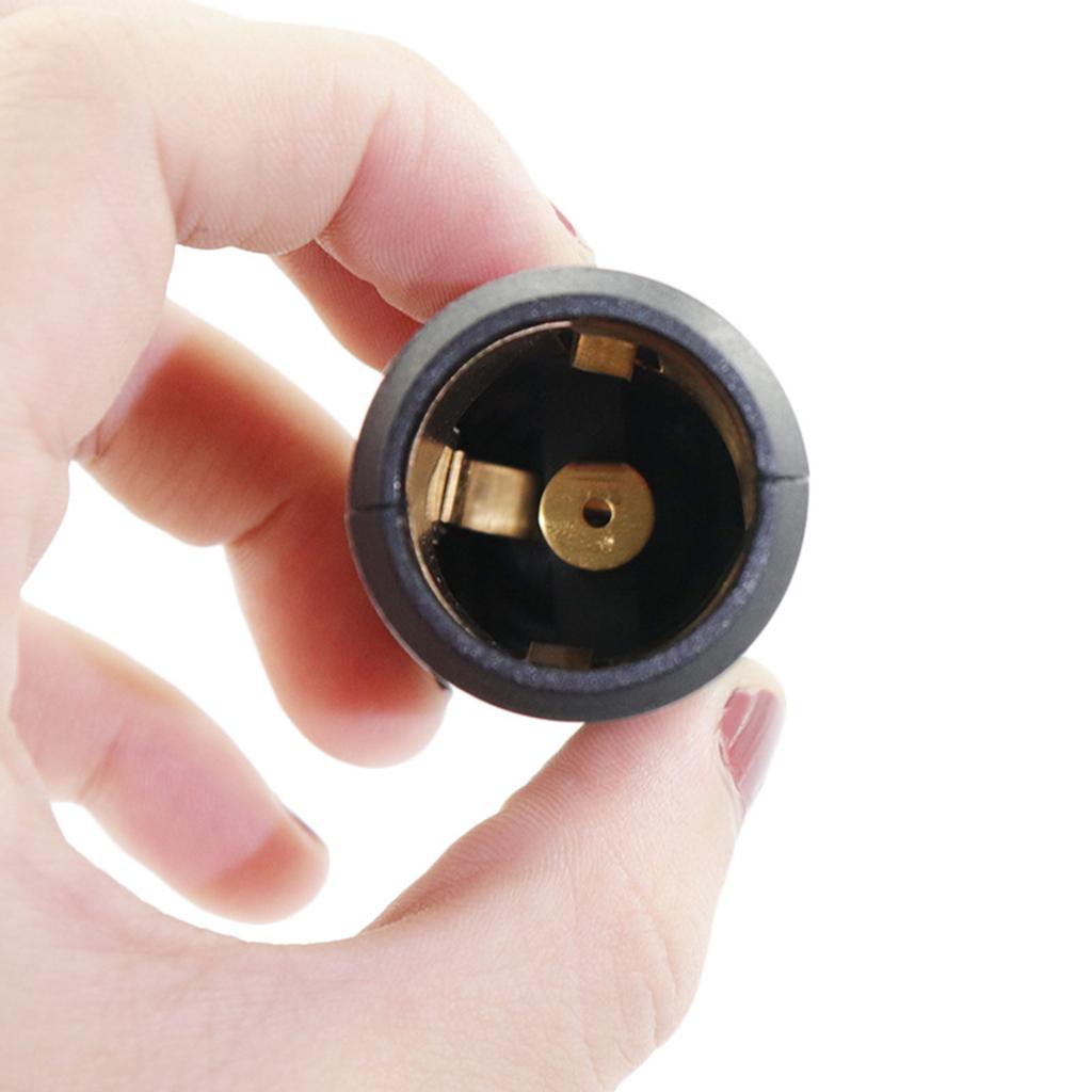 Адаптер с короткой розеткой 12-EU Plug для прикуривателя для мобильного телефона, водонепроницаемый, пылезащитный