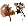 Cartoon Bear Nylon Lanyard Ornament Handmade Rope Bag Charm New Bag Hanging Accessories