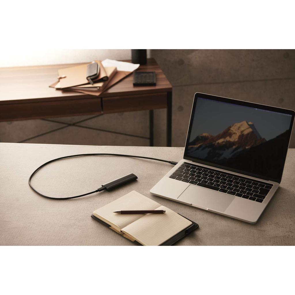 Elecom USB Cable USB4 Officially Certified Product Compatible with USB Power Delivery 40Gbps Black Compatibility with iPhone 16 TypeC-TypeC USB-IF