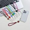 Wrist Anti-Lost Hanging Cord Pu Leather Rope Flower Mobile Phone Strap Cell Phone Lanyard Mobile Phone Lanyard Keychain