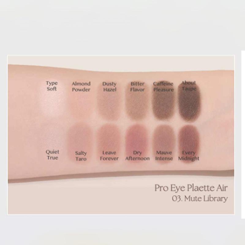CLUB CLIO Pro Eye Palette Air, 14 цветов (14 вариантов)