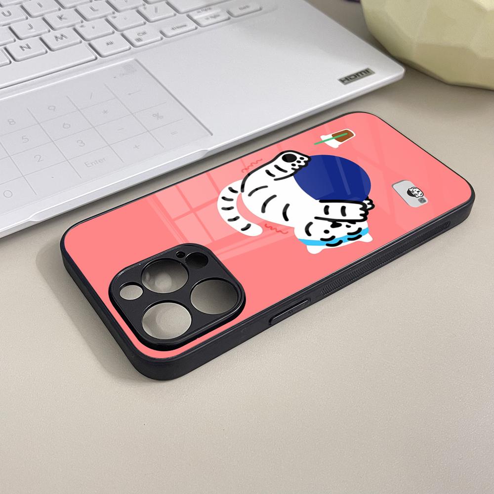 Brand M-MUZIK T-TIGER Phone Case Tempered Glass For IPhone 16 13 14 17 12 15 11 Pro Max Plus Mini XR SE2020 Coque