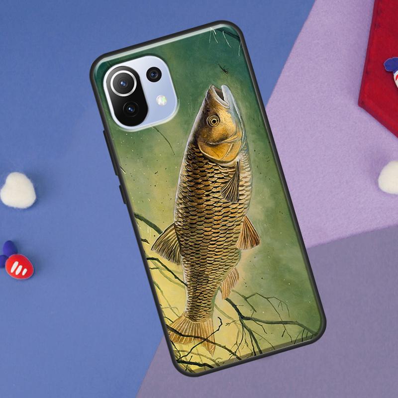 Chub Carp Fish Cover For Xiaomi 14 Ultra 13 11T 12T 13T 14T Pro POCO X7 X6 Pro X3 X5 F3 F5 M6 F6 Pro Case