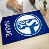 Custom Name Juventus Crest Carpet Rug Customizable Soft Washable Anti-Slip Home Living Room Sofa Mats Personalized Rug. 0909229