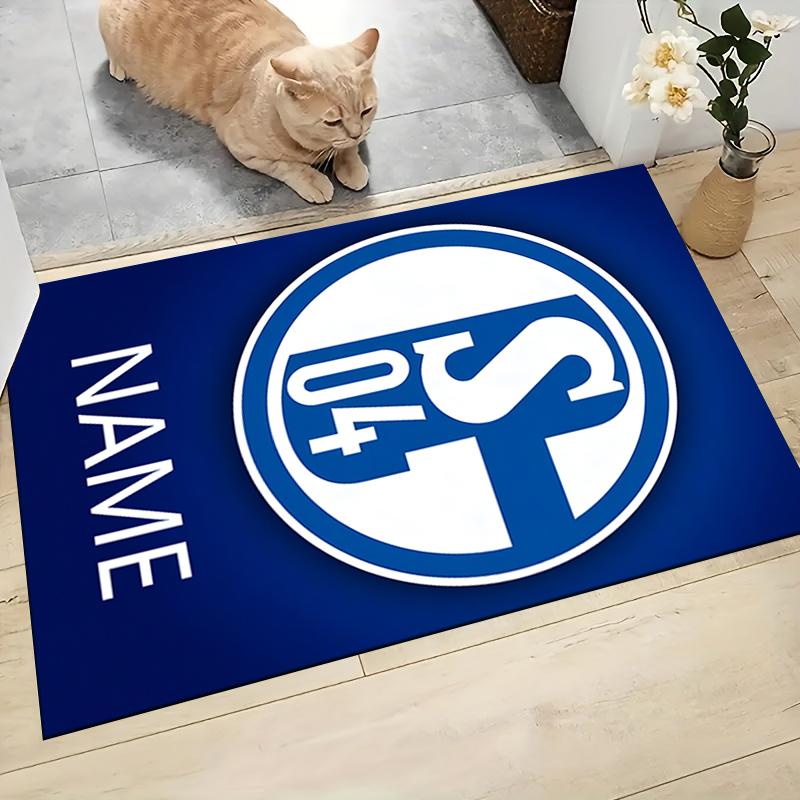 Custom Name Juventus Crest Carpet Rug Customizable Soft Washable Anti-Slip Home Living Room Sofa Mats Personalized Rug. 0909229