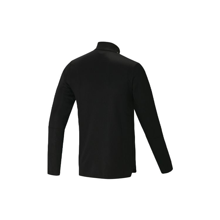 Adidas Футбольная тренировочная спортивная куртка с воротником-стойкой и полосками Мужская верхняя одежда Черный GS4709