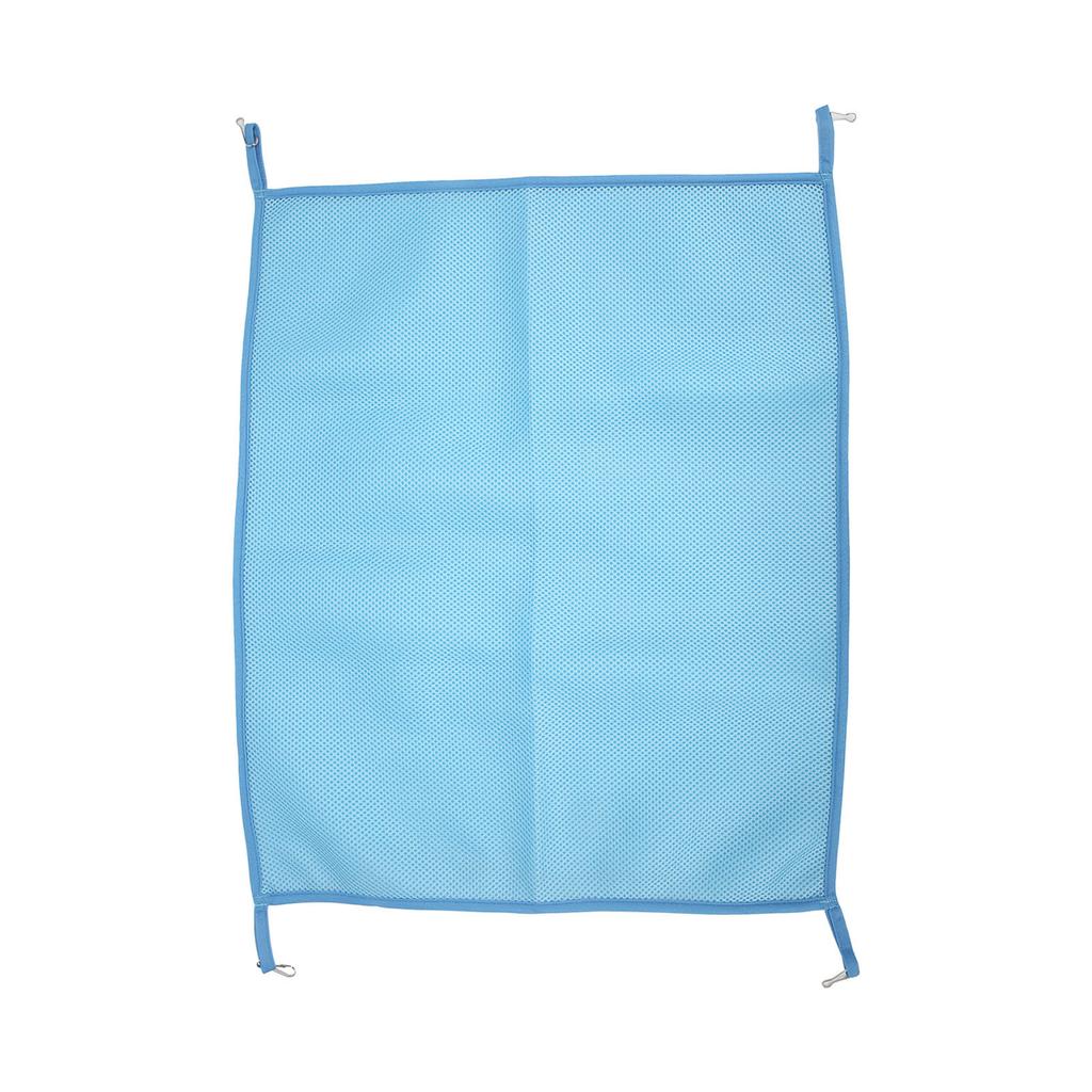 Гамак для клетки питомца Дышащий Прохладный Подвесной Летний Сетчатый Кроватка для Кошки Морской Свинки Хомяка Синий 39x48см