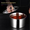 Thickened Stainless Steel Seasoning Storage Jar