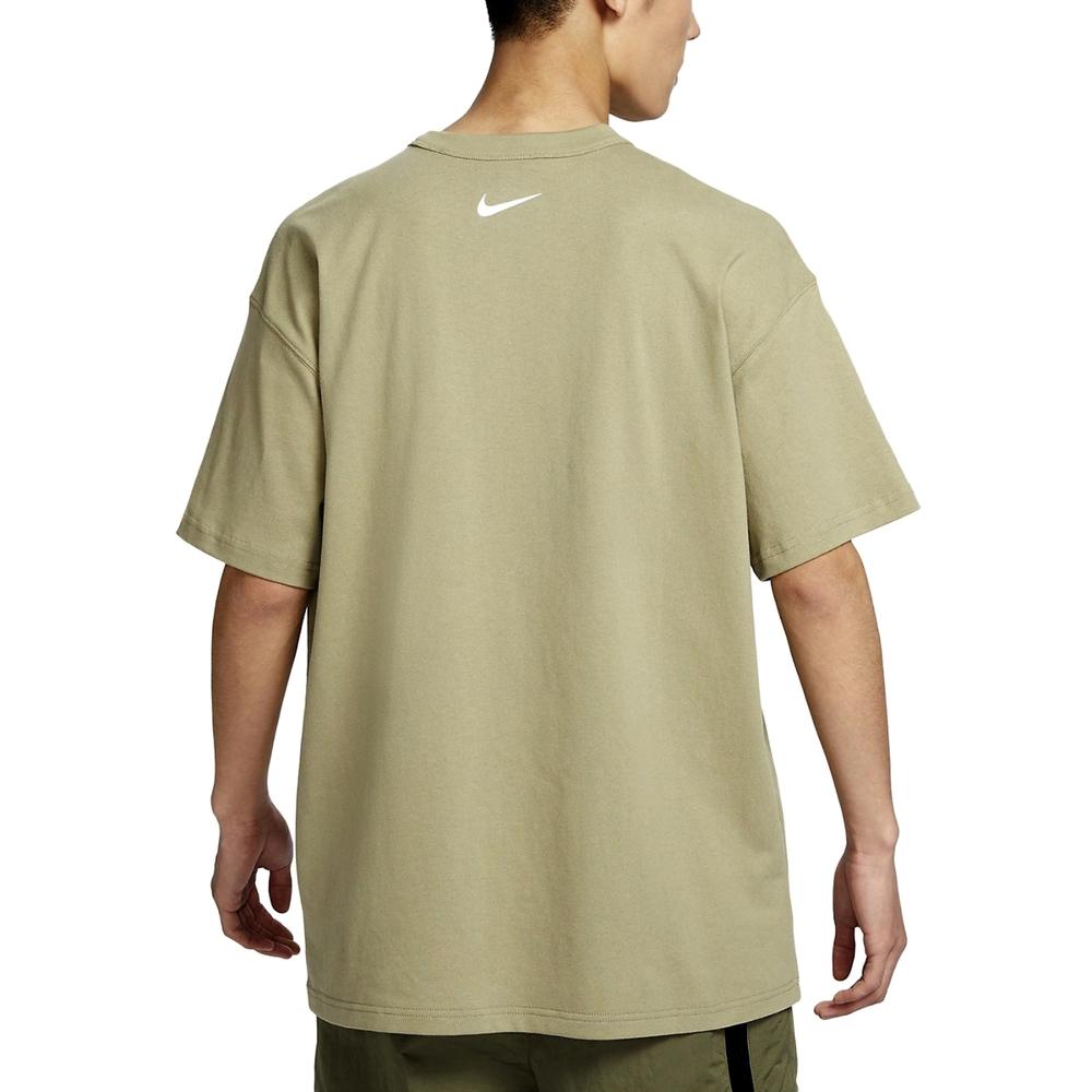 Nike Drop Shoulder Sleeve T-Shirt Men's Olive Green FJ7681-276