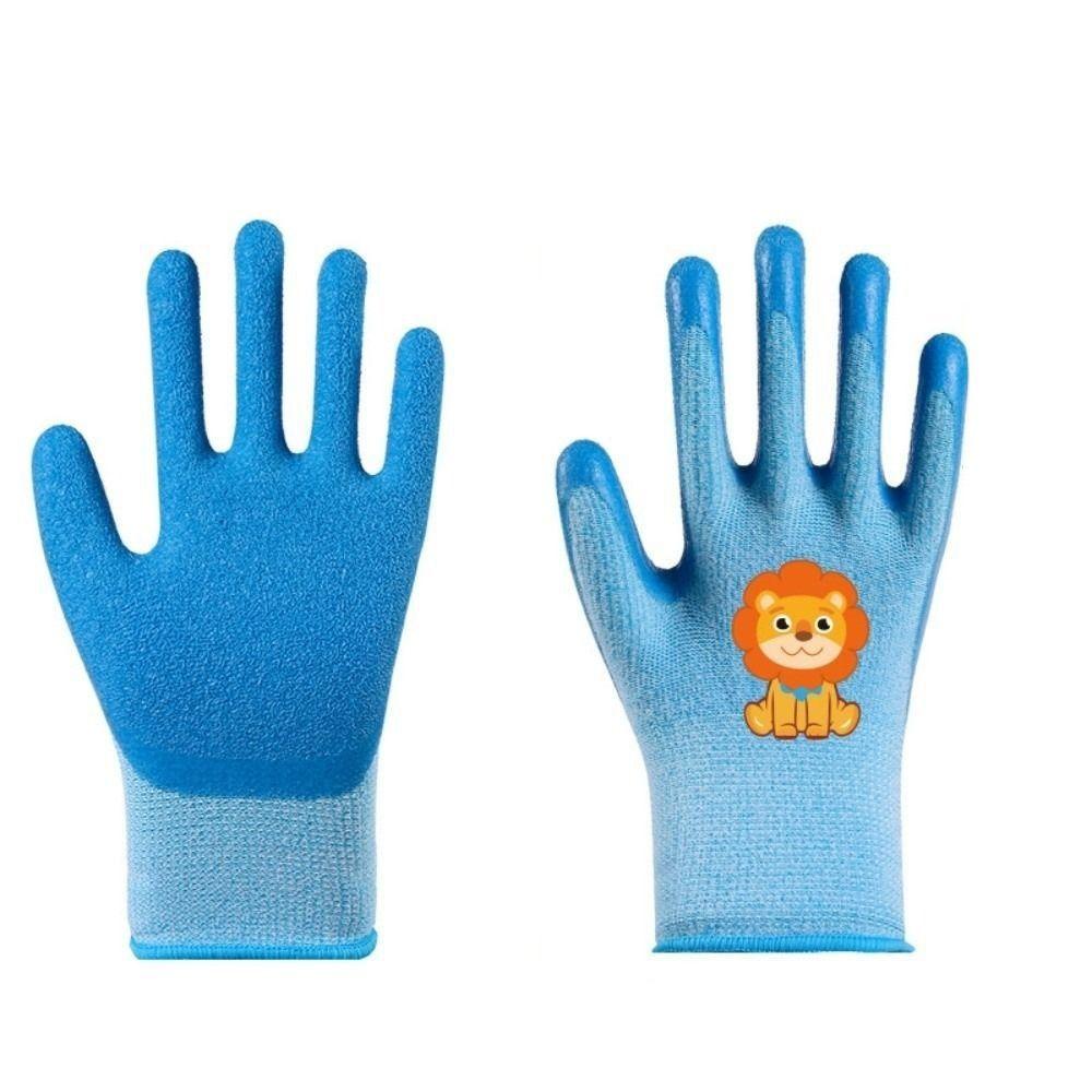 Waterproof Kids Work Gloves Non-Slip Gardening Protective Gloves Garden Work Gloves Garden Work