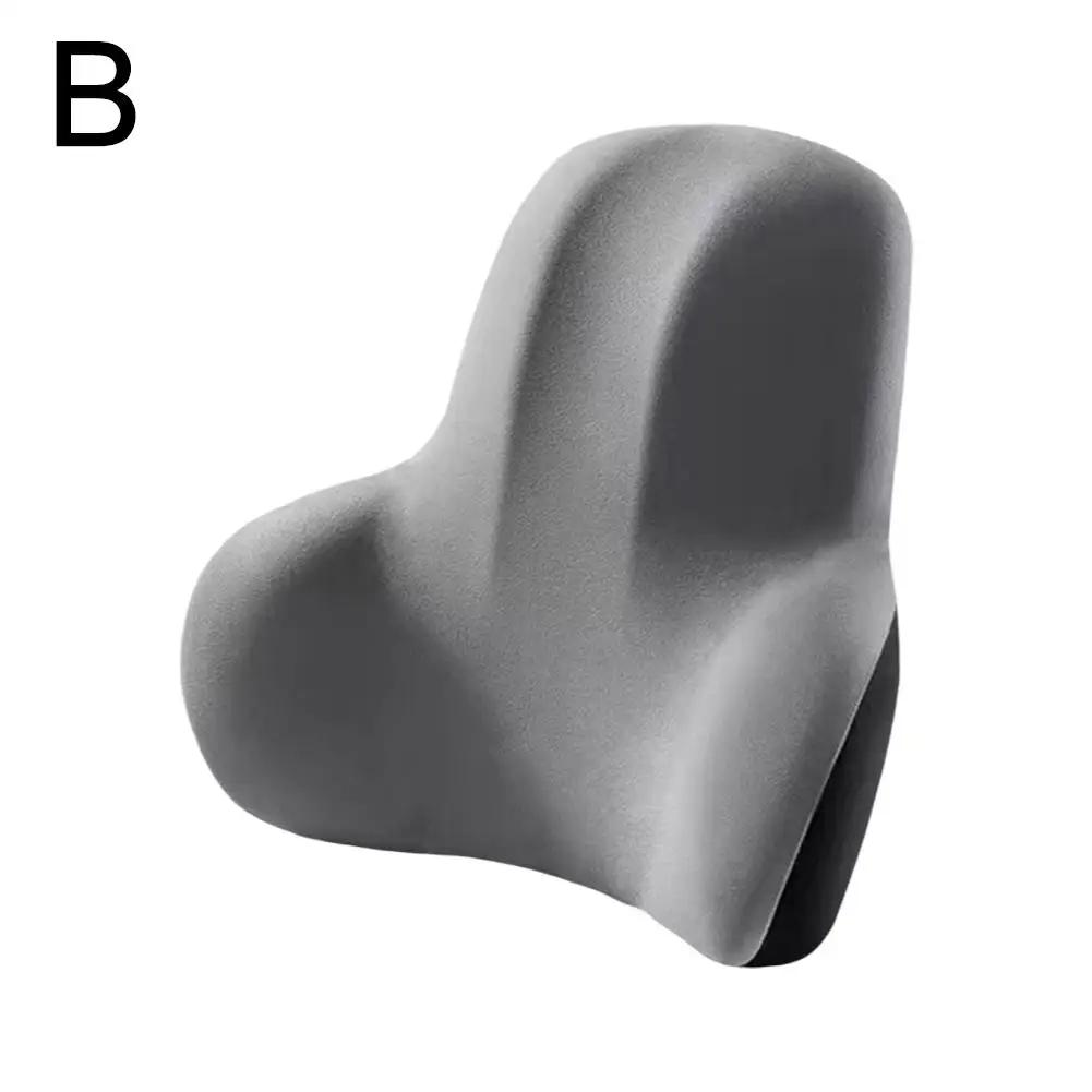Universal Memory Foam Car Neck Pillow Protect Lumbar Back Car Cushion Headrest Car Relieve Stress Seat Support Breathable P P9Q0