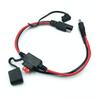 SAE Socket Port Waterproof To DC5.5X2.1 5521 Quick Connect Solar Panel Mount 16AWG SAE Cable for Solar Generator Battery Charger