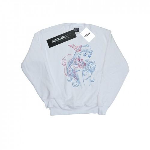 Disney Womens/Ladies Aurora Animals Sketch Sweatshirt