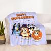 Halloween Costume Parade Blanket Soft & Cozy Great for Chair Livingroom Seaside for All Occasions Warmthful Decor