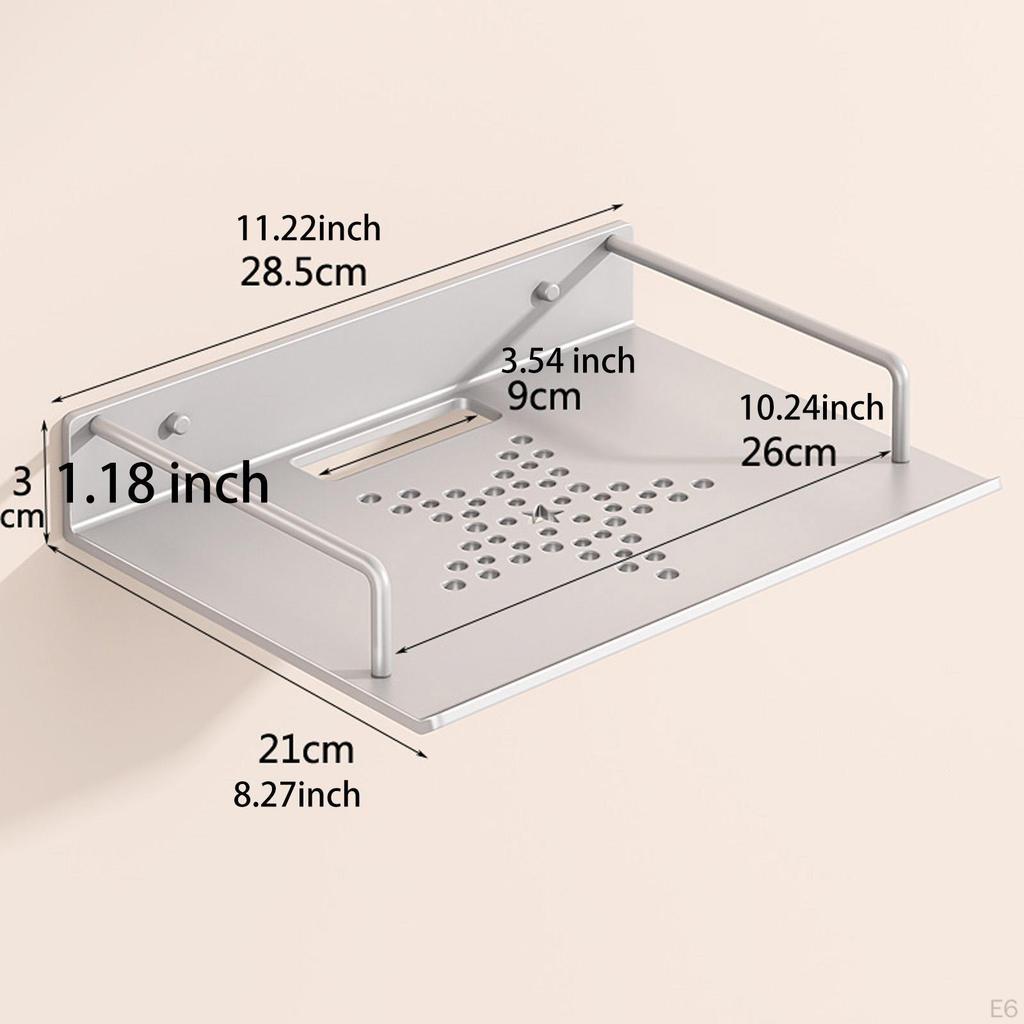 Подвесная полка для настенного крепления DVD-плеера, хранения игр