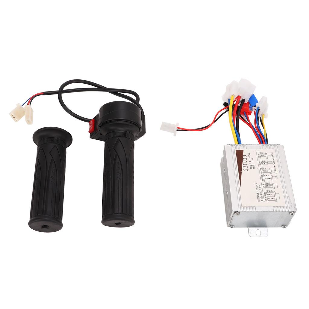 24V500W алюминиевый сплав матовый регулятор скорости комплект с 3 скоростной ручкой дроссельной заслонки для электромобиля