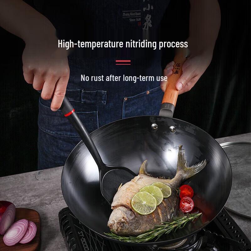 Zhang Xiaoquan 32cm Coating-Free Fine Iron Wok