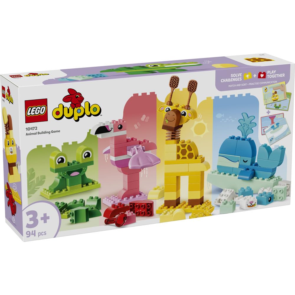 LEGO DUPLO Town Animal Building Game 10472 Toy for Boys and Girls